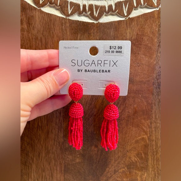 Jewelry - NWT Beaded Fringe Earrings
